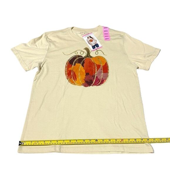 State of Mine Women's Pumpkin Top Size S - Picture 5 of 6